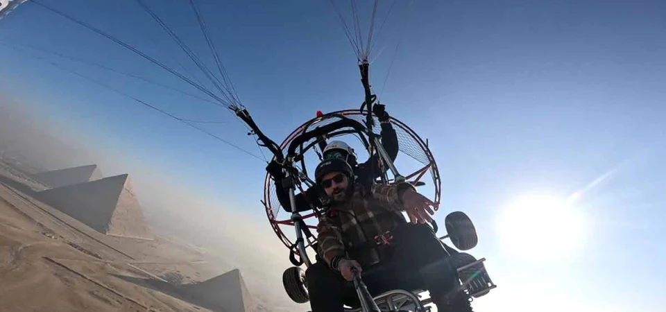 Paramotor Over Giza Complex Tour